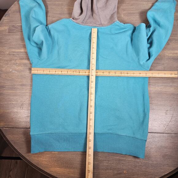 NIKE Engineered for World Class Hoodie Boys(12-13 YRS) Large Blue Orange Retro - Picture 3 of 5